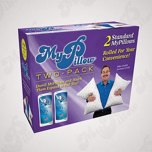 MyPillow Classic Standard Bed Pillow, Medium Support (Pack of 2)
