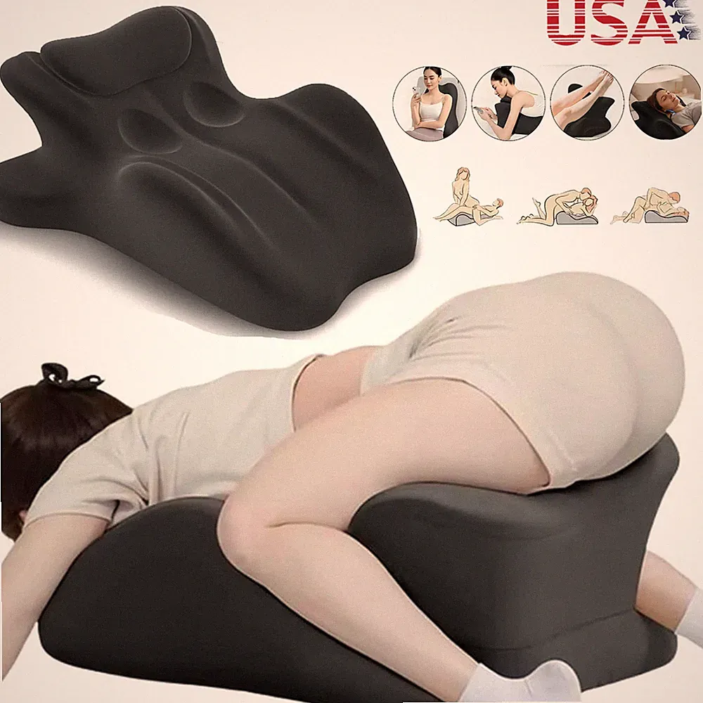 Sweet Spot Couple Pillow Couple Pillow Hip Pad Wedge Pillow Memory Foam 27°Angle